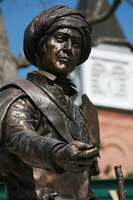 sequoyah statue at northeastern state university