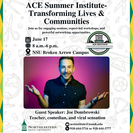 Ad for ACE Summer Institute