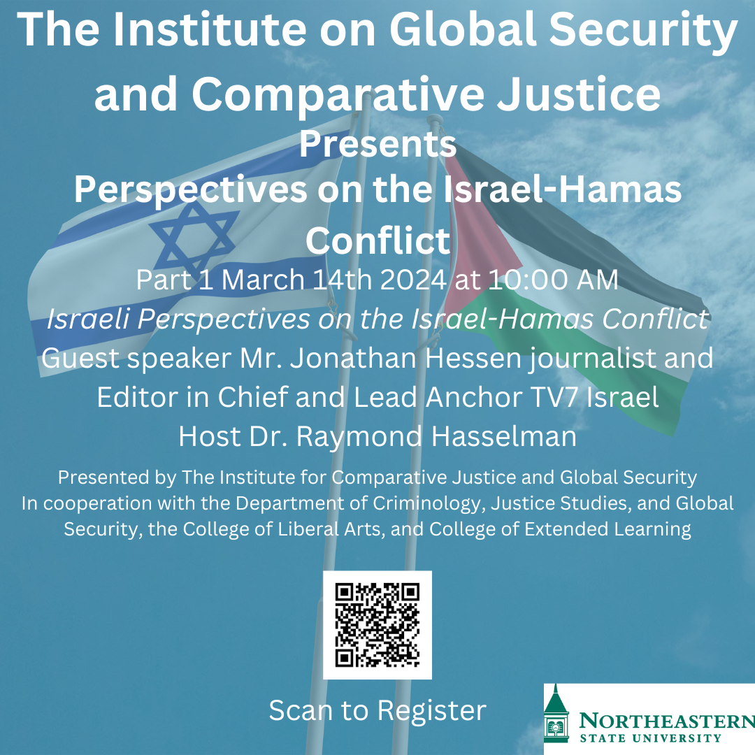 The Institute on Global Security and Comparative Justice Flyer